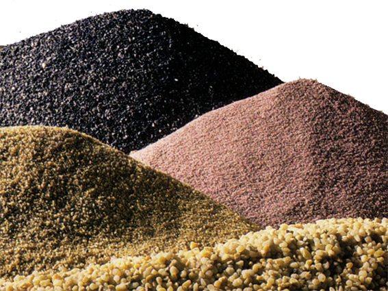 industrial media filter sand carbon